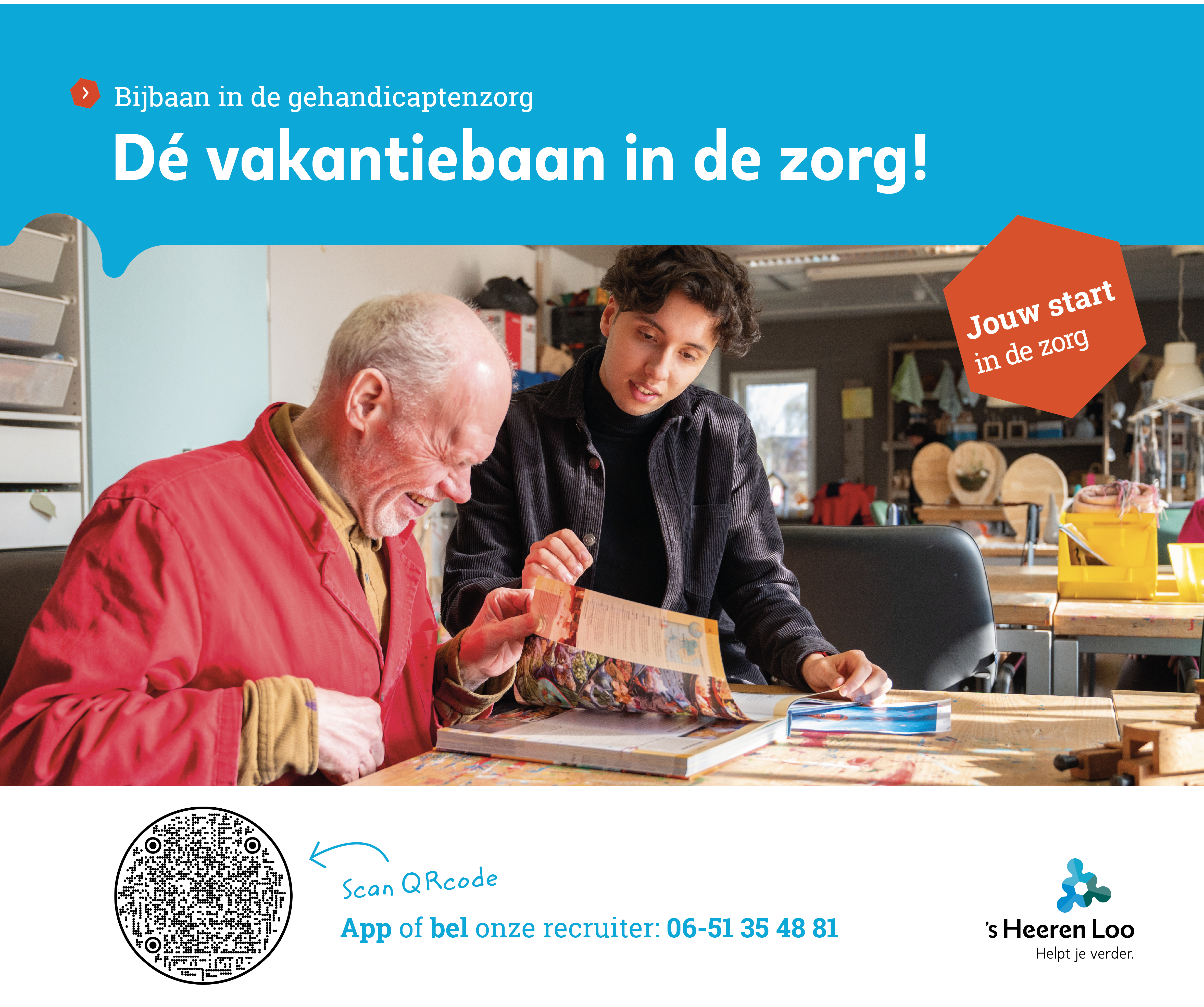 Vakantiebaan sheeren Loo